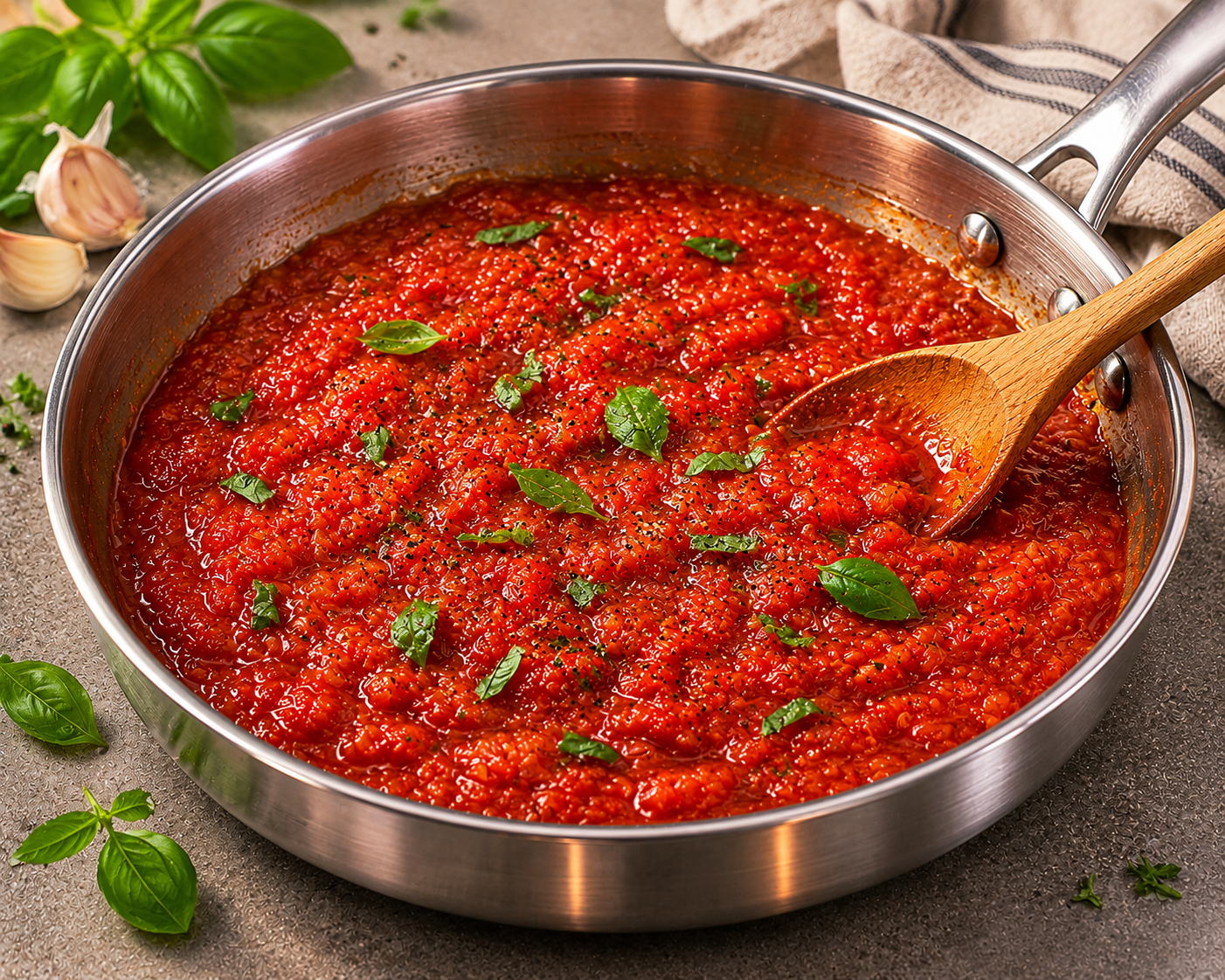 Tomatsås (grundrecept)